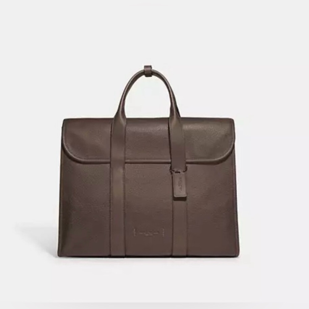 NWT Coach man Gotham Portfolio /briefcase Bag fits 15-16” laptops C5318 - Picture 7 of 11
